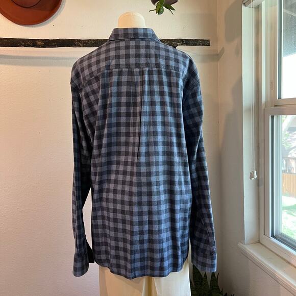 Johnnie-O Brian Blue Hangin Out Long Sleeve Button Down Shirt Men's Size XL - Picture 5 of 13